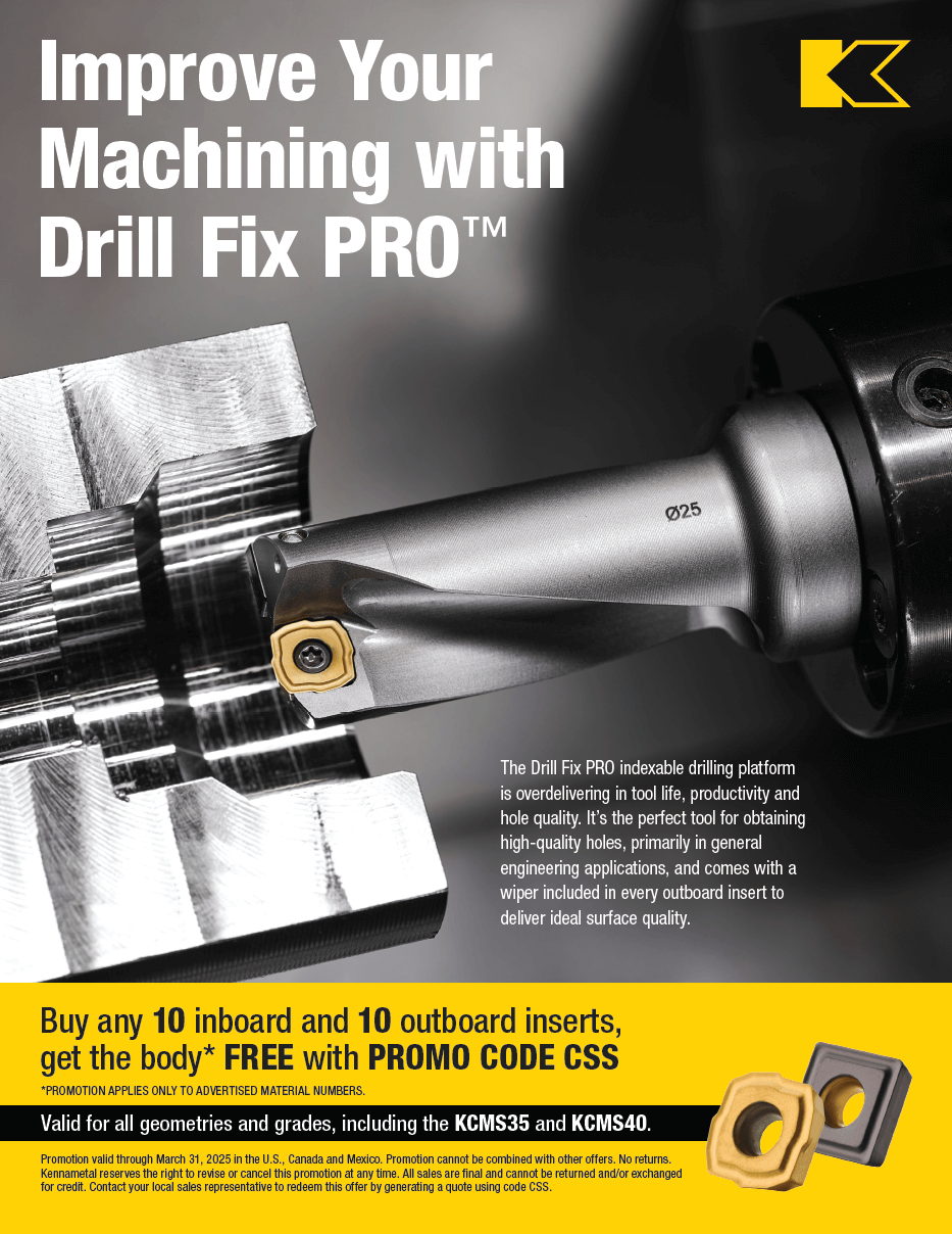 Kennametal Improve Your Machining with Drill Fix PRO