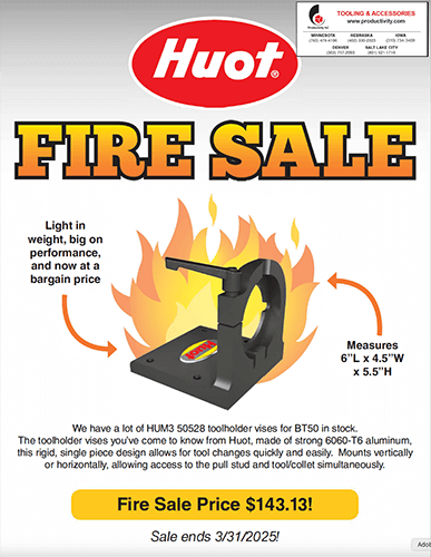 Huot Fire Sale! 